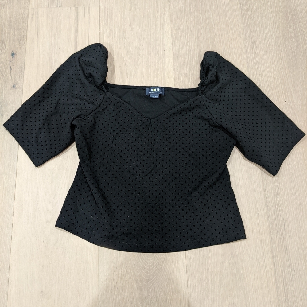 Anthropologie crop top